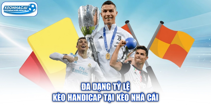 Đa dạng tỷ lệ kèo Handicap tại kèo nhà cái
